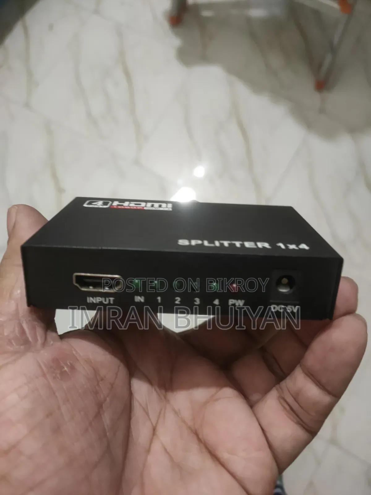 HDMI 1 to 4 Port Splitter