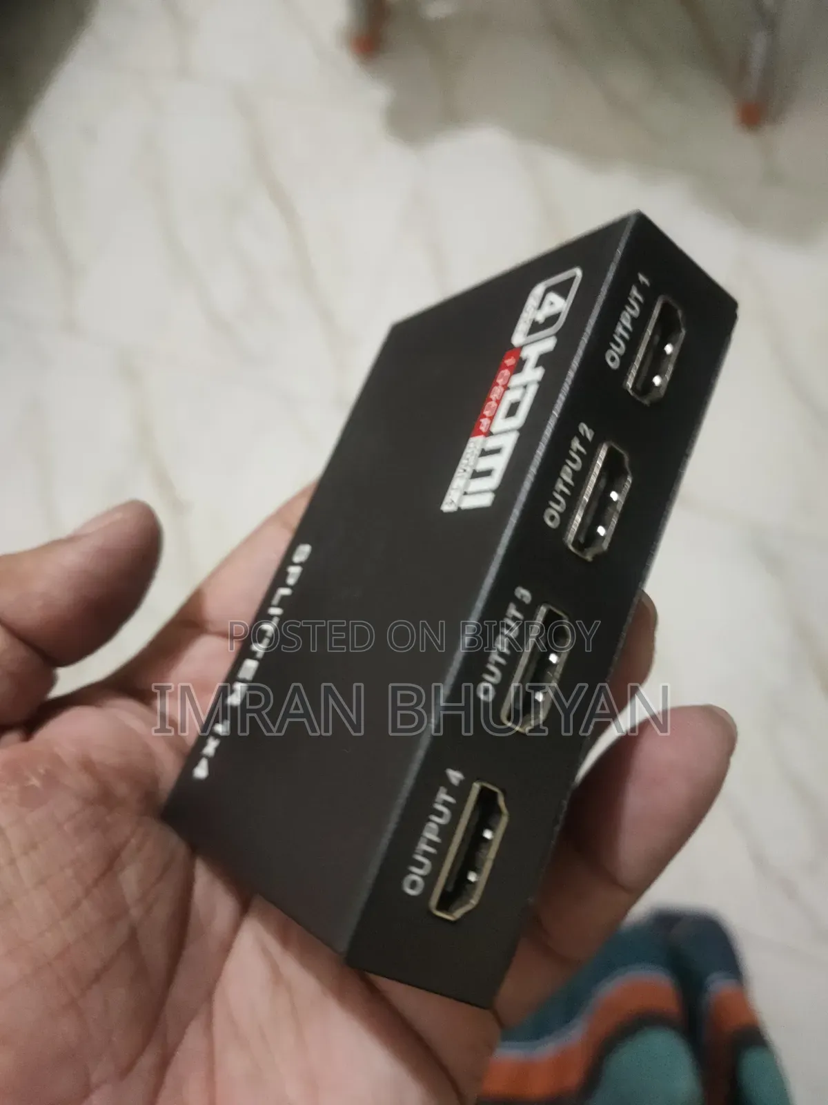 HDMI 1 to 4 Port Splitter