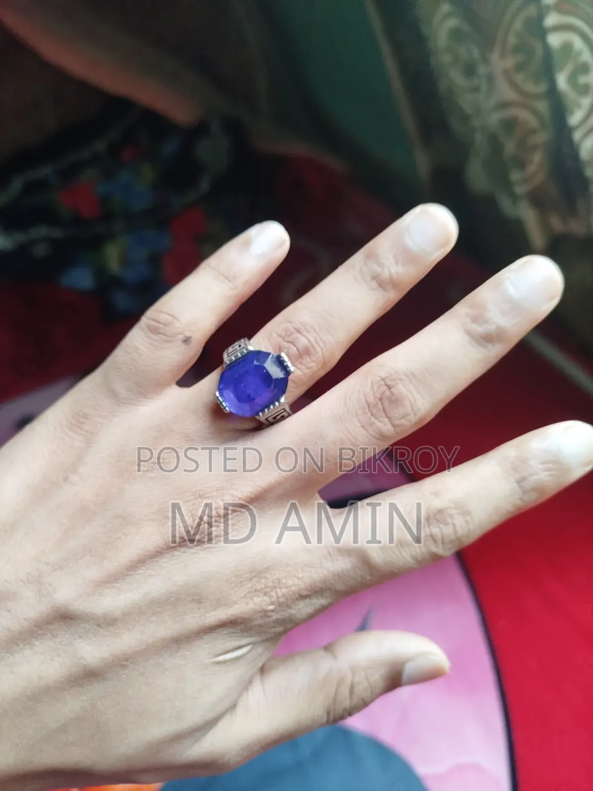 Men's Blue Ring