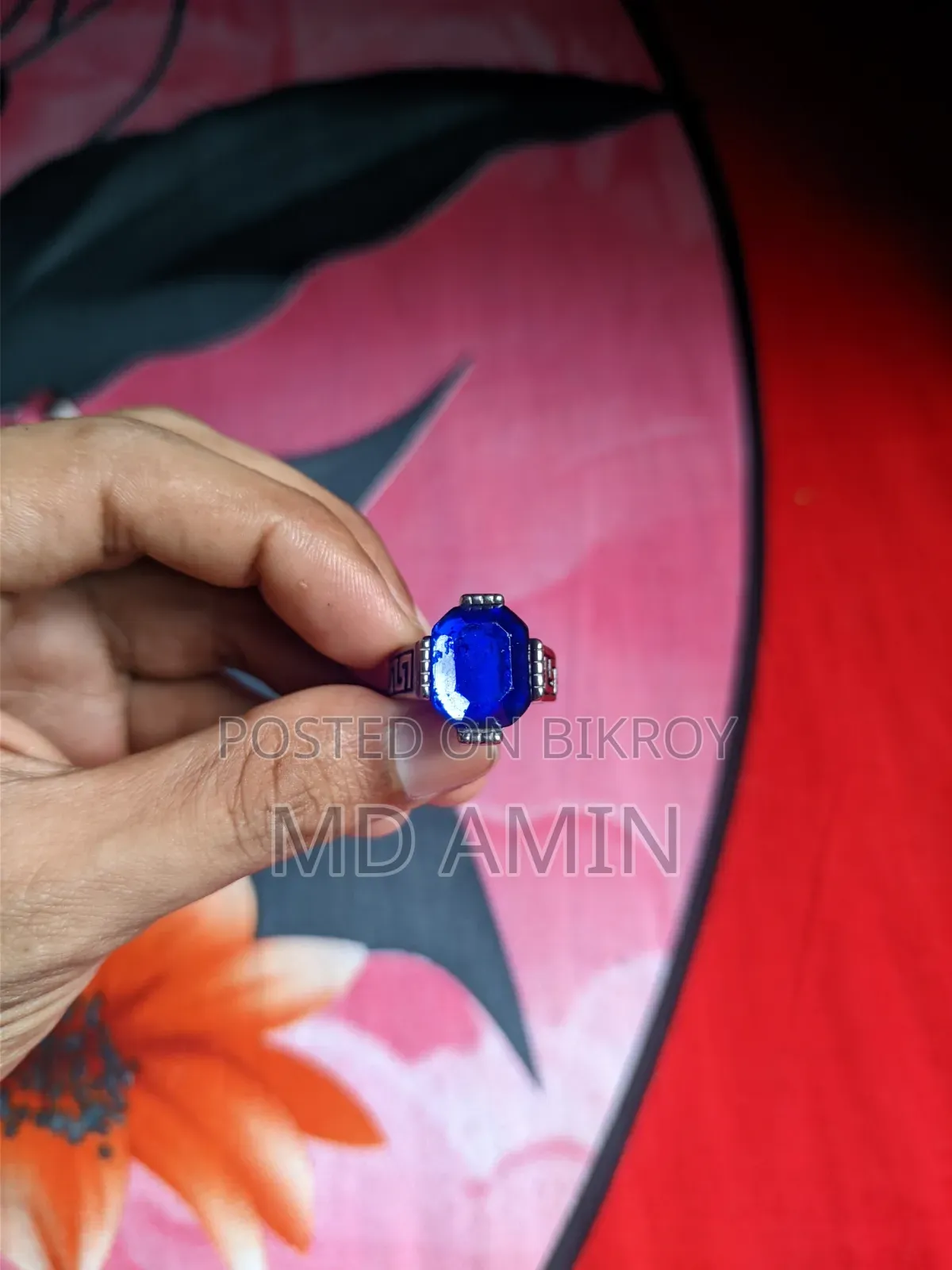 Men's Blue Ring