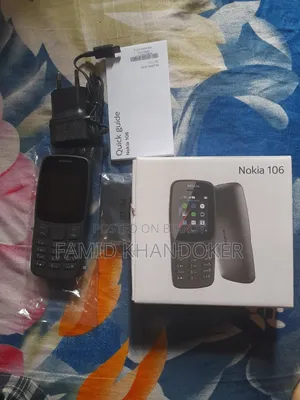New Nokia 106 Black