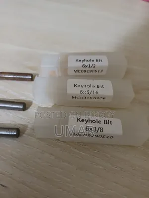 Keyhole Bit/ T Hole Router Bit Size (6mm) 6*38, 6*5 /16 1.5 Inch