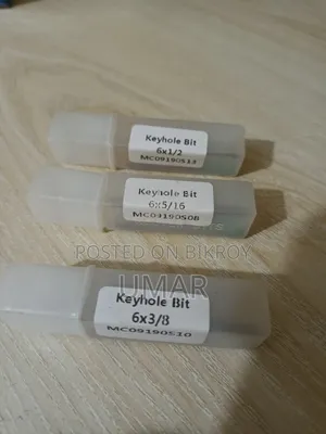 Keyhole Bit/ T Hole Router Bit Size (6mm) 6*38, 6*5 /16 1.5 Inch
