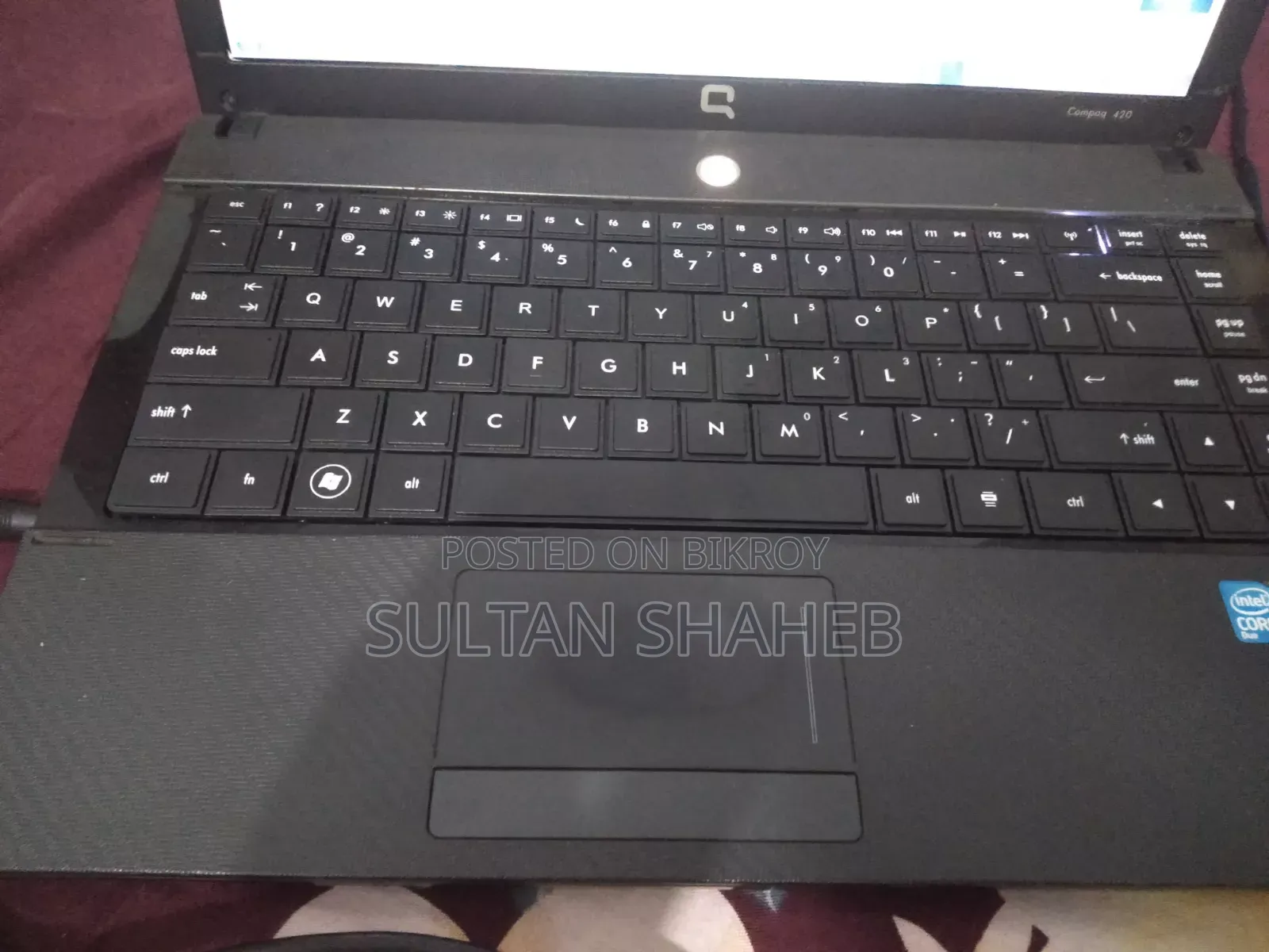 Laptop HP Compaq 420 4GB Intel HDD 500GB
