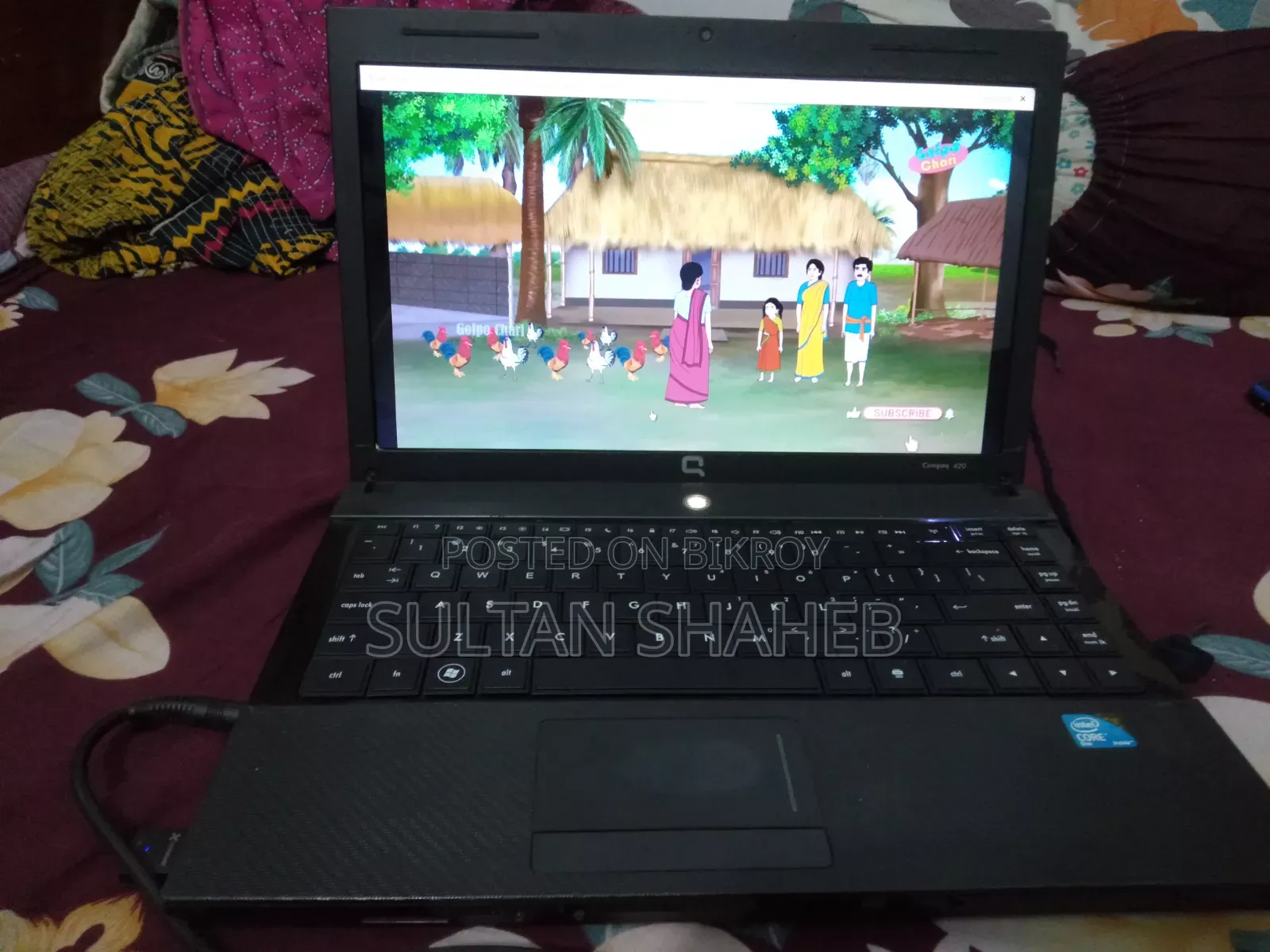 Laptop HP Compaq 420 4GB Intel HDD 500GB