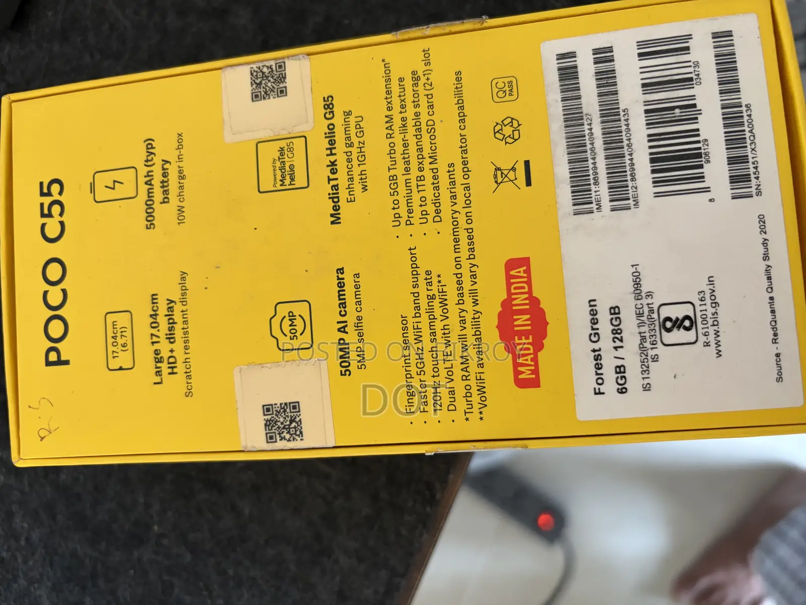 Xiaomi Poco C55 128 GB Green