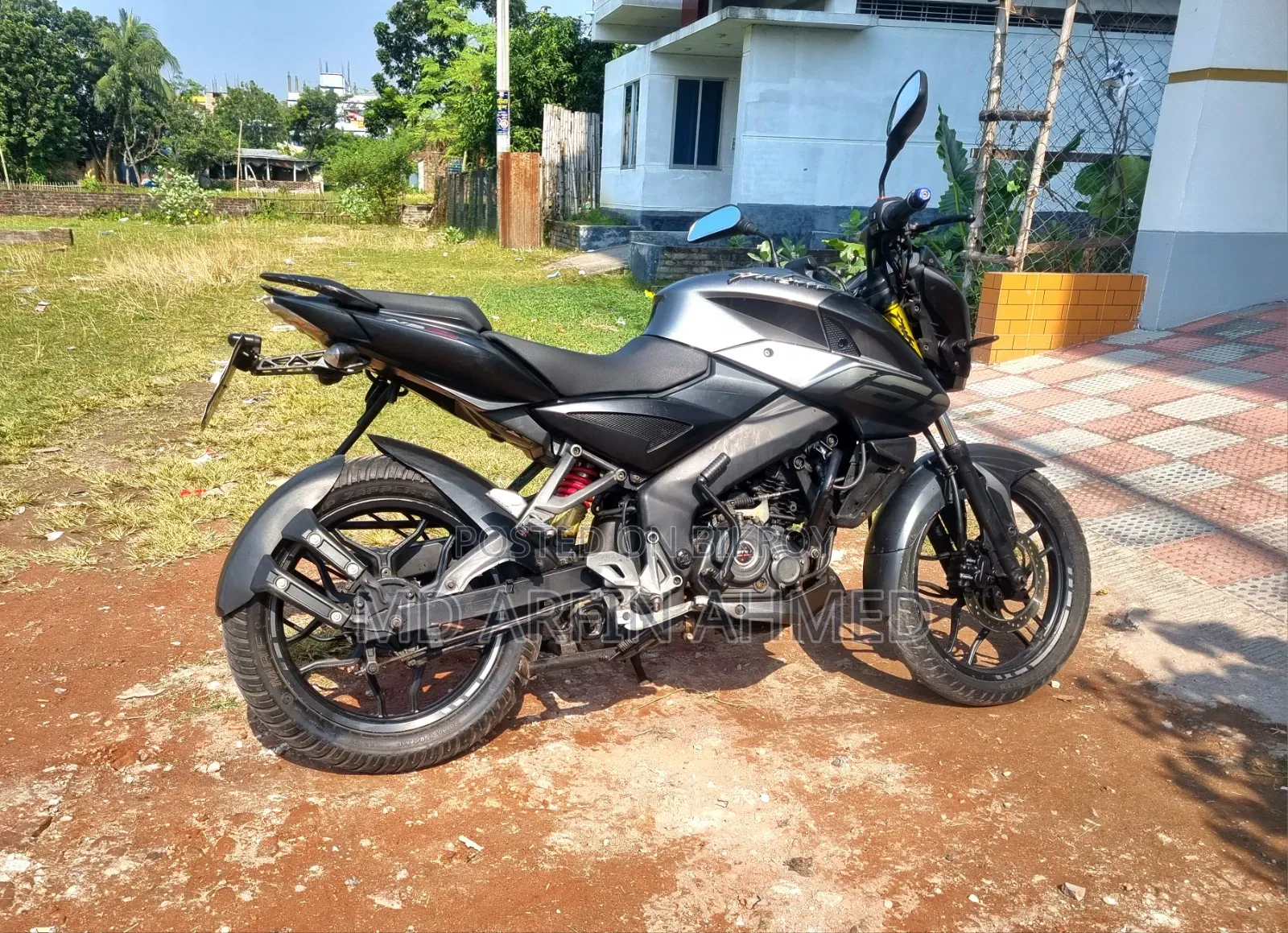 Bajaj Pulsar NS 160 2018 Gray