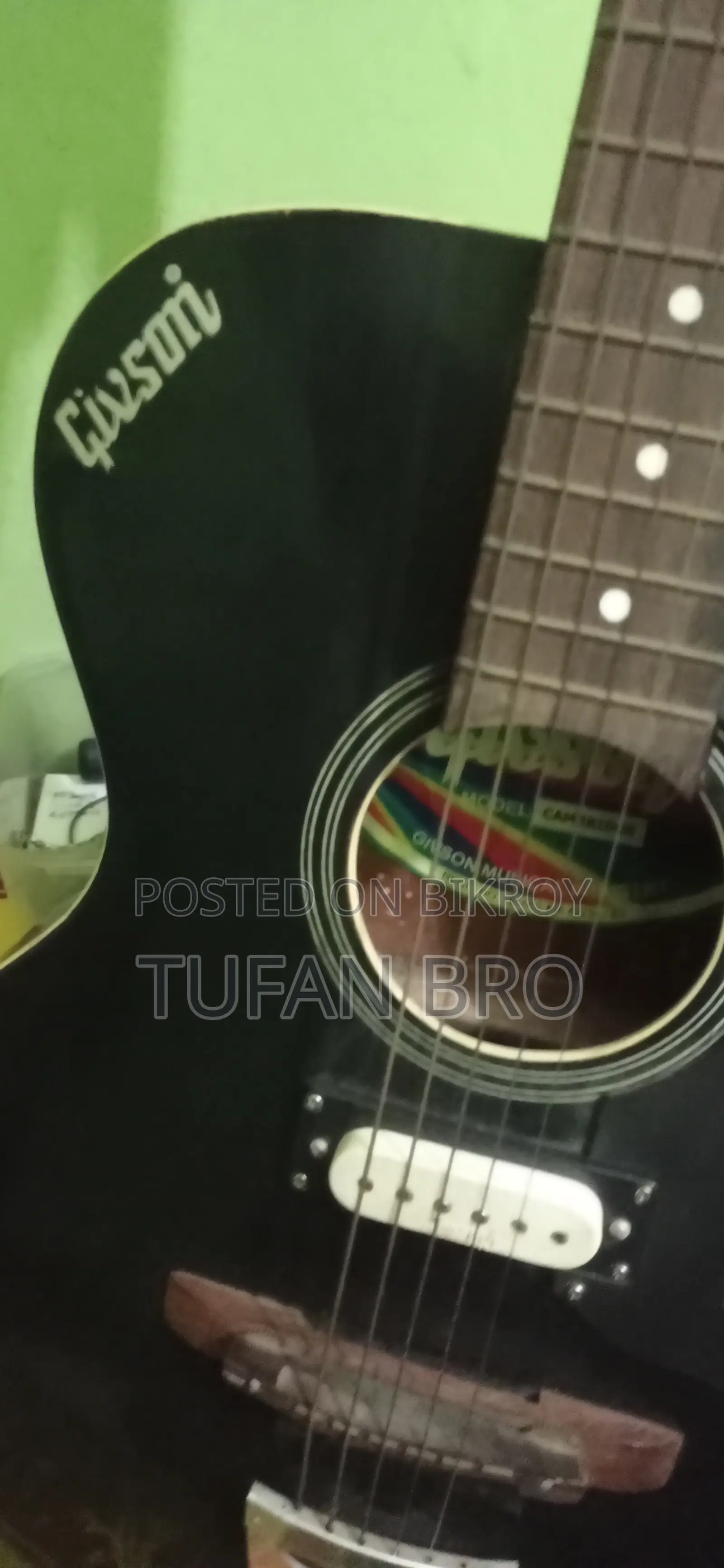 Electric Type Semi Acoustic Guitar