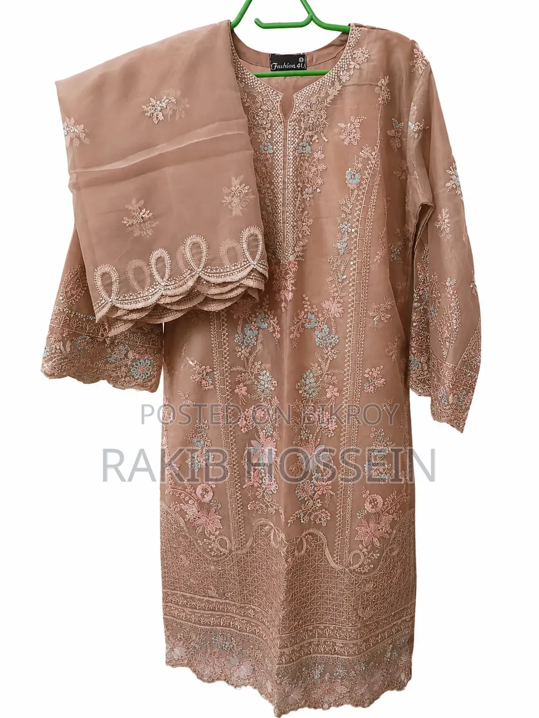 Premium Gorgeous Organza Three Piece