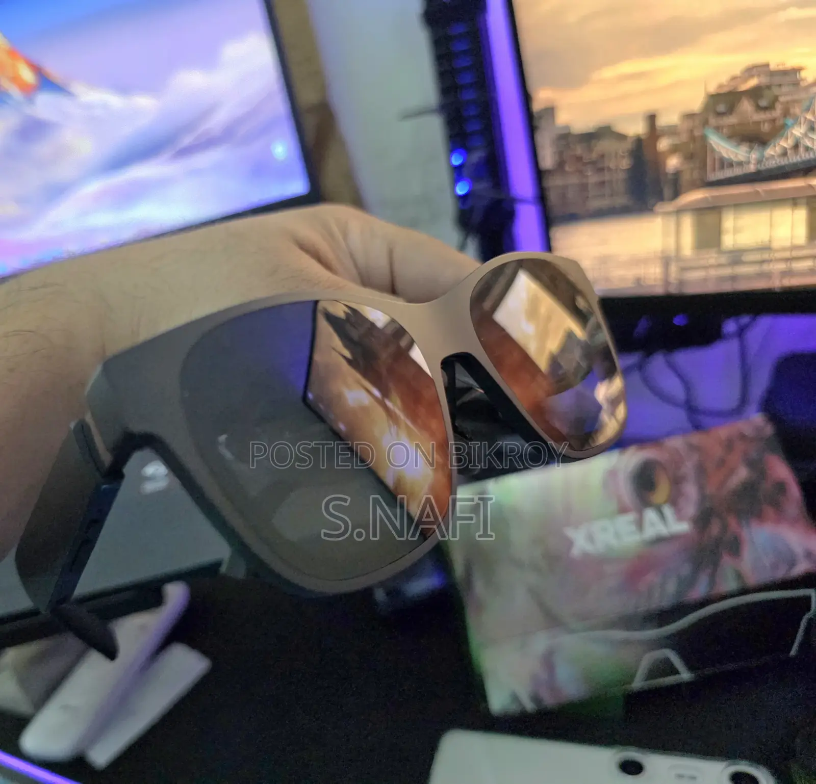 The Xreal Glass Air 2 Pro Beam Pro 3d Android Phone Package. From Uk