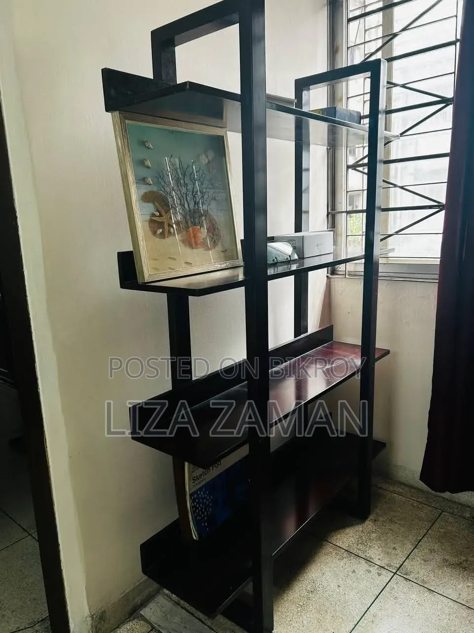 Wooden Bookshelf