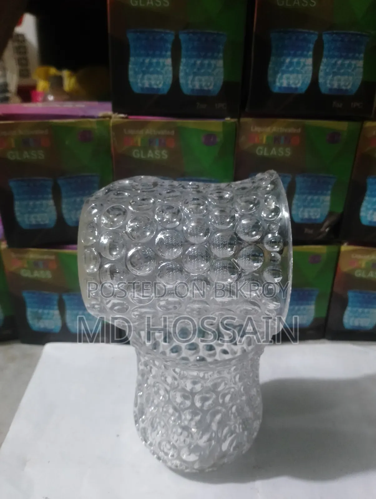 Bubble Design Glass