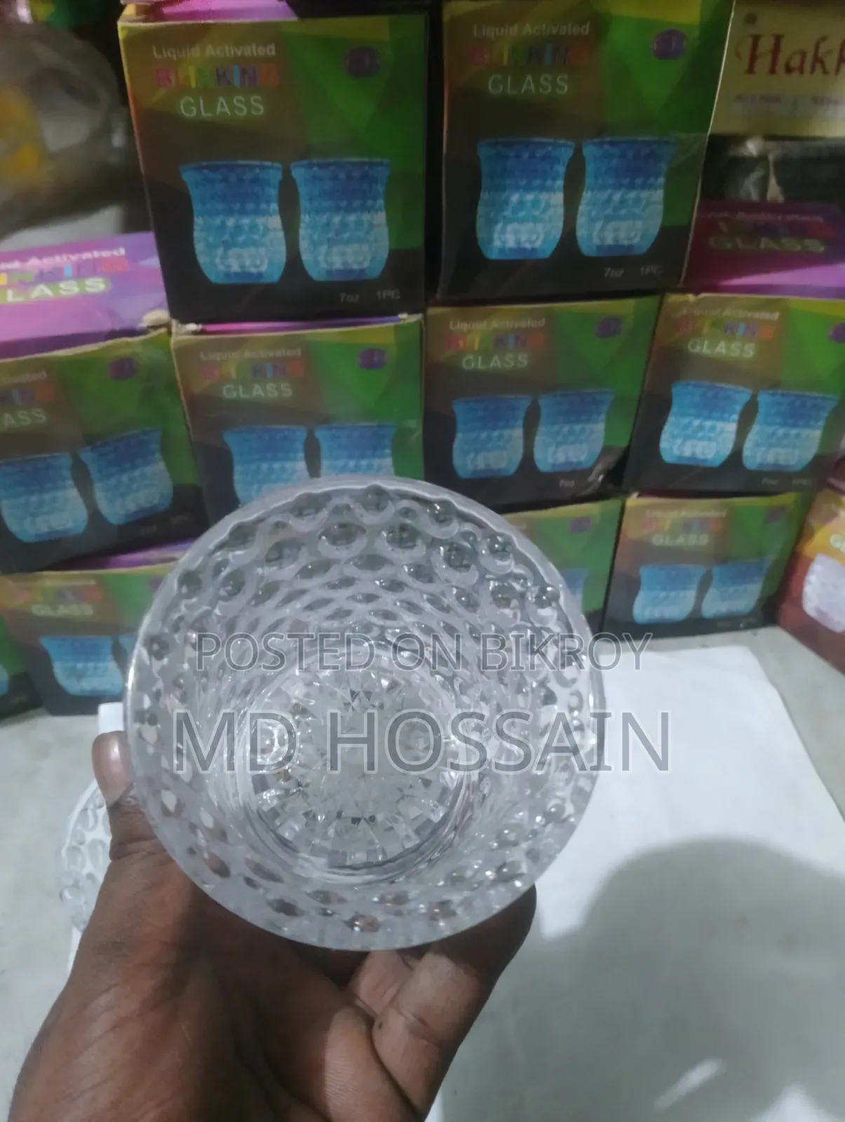 Bubble Design Glass