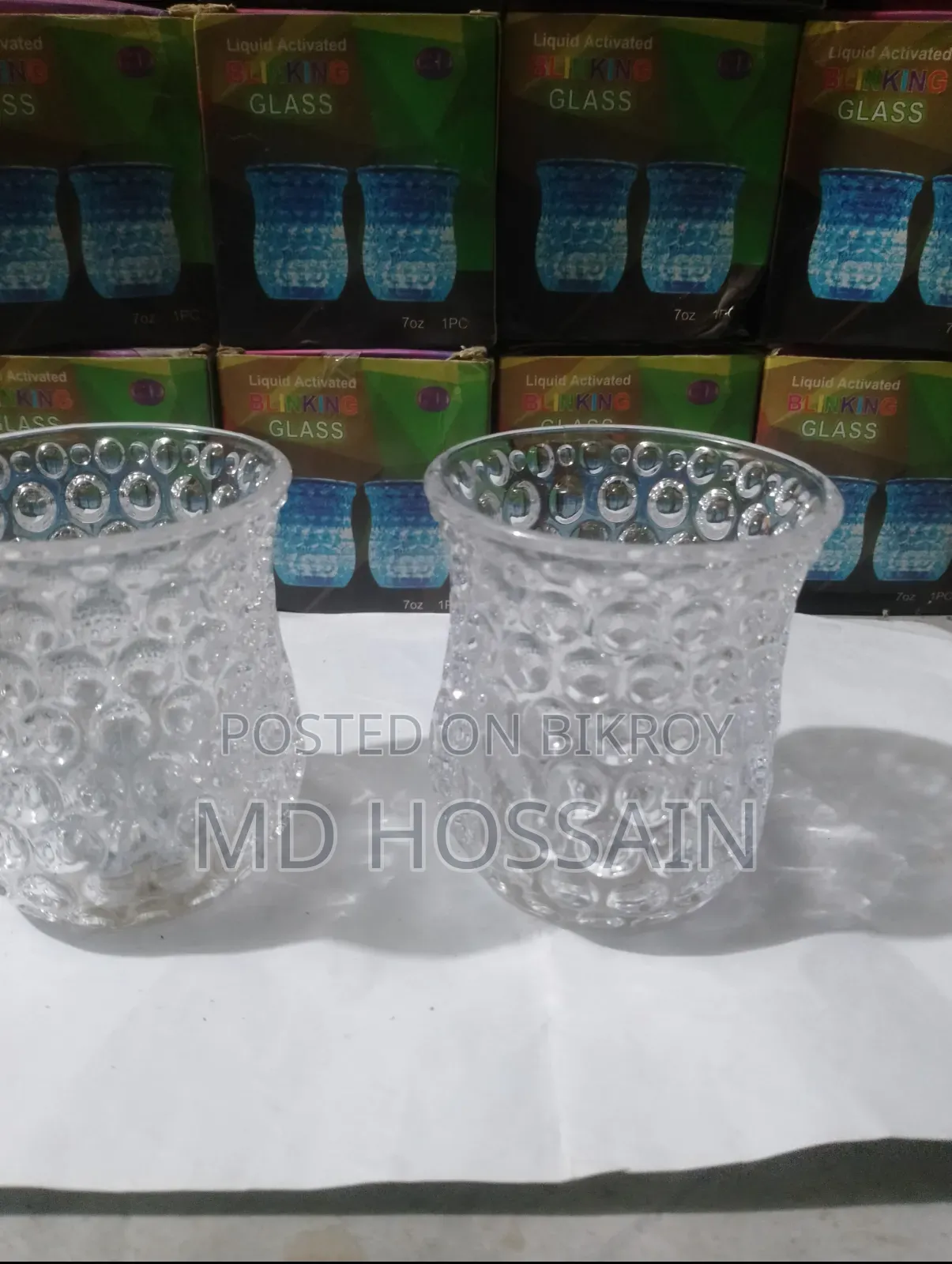 Bubble Design Glass