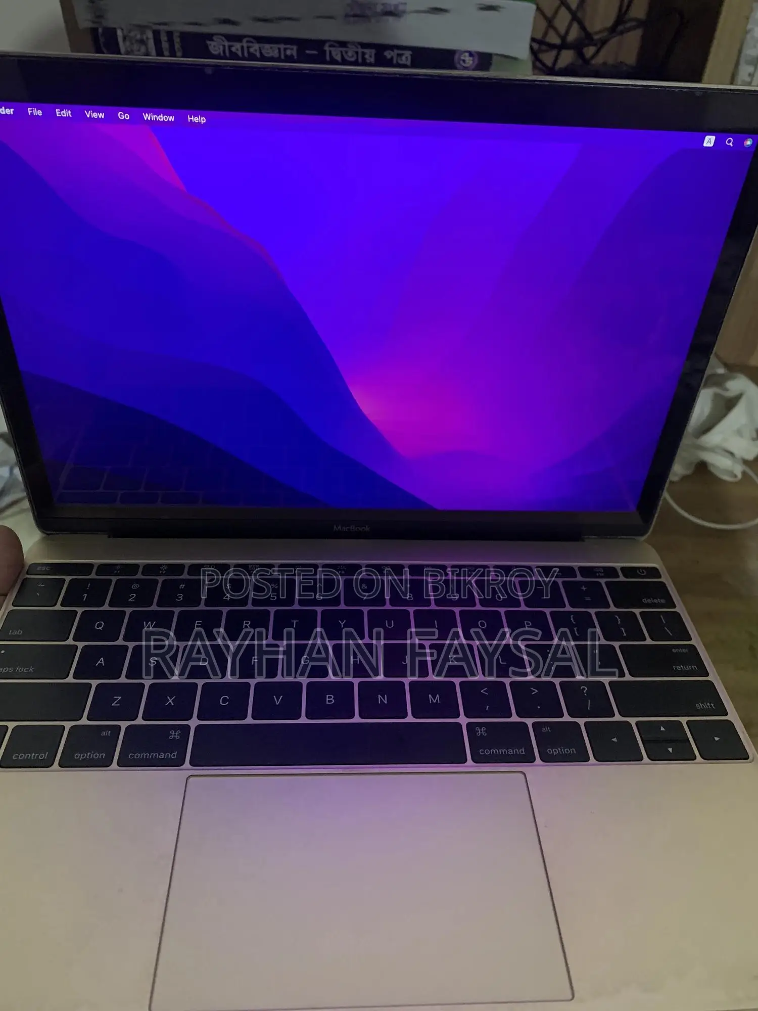 Laptop Apple MacBook 2016 8GB Intel Core 3 SSD 256GB