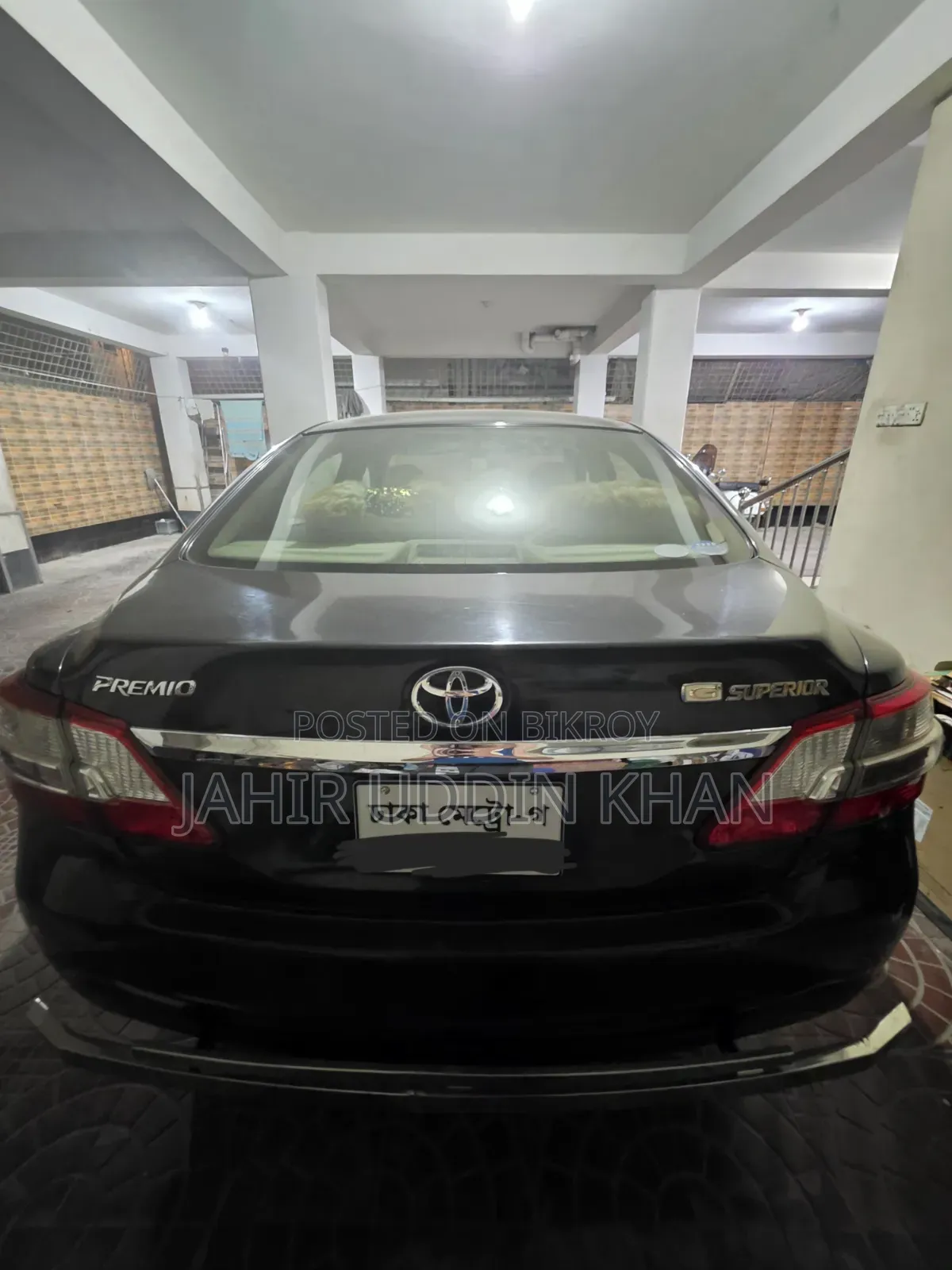 Toyota Premio 2010 Black