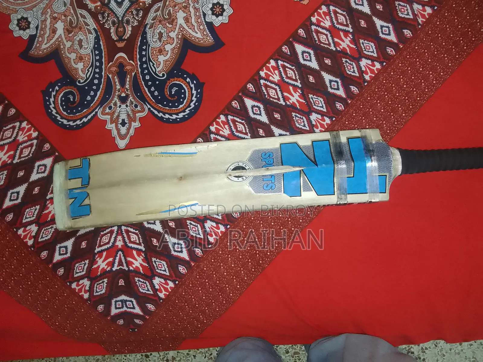 TN Sports Cricket Bat Tap Tennis Full Customize