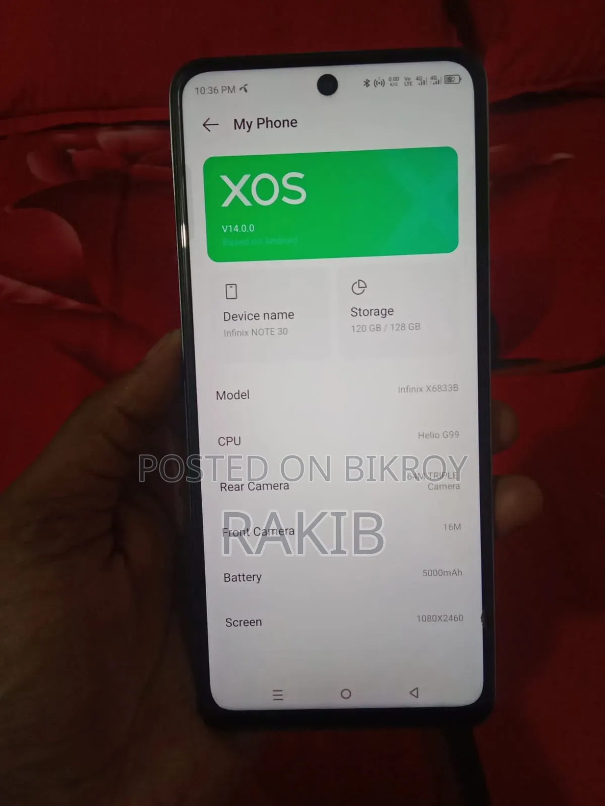 Infinix Note 30 128 GB