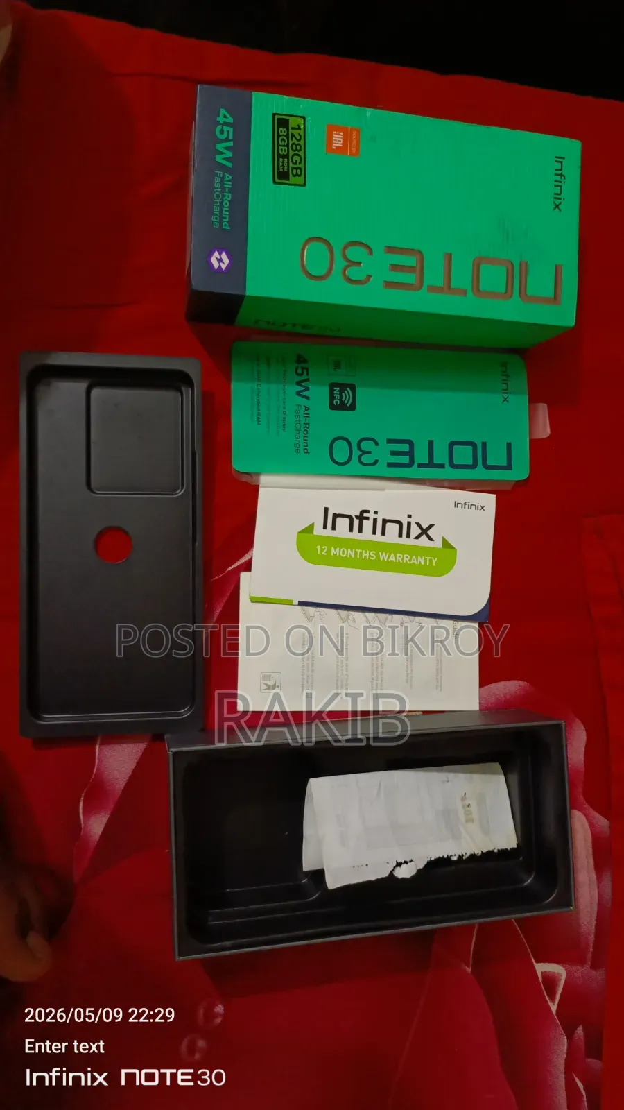 Infinix Note 30 128 GB