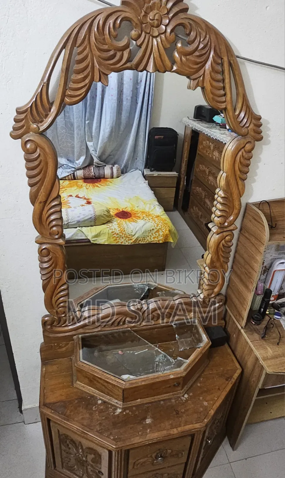 Teak Wood Showcase