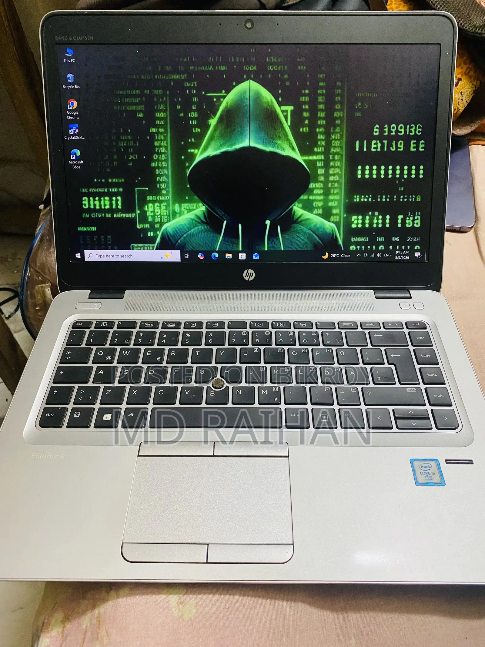 Laptop HP EliteBook 840 G3 8GB Intel Core I5 SSD 256GB