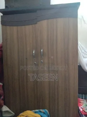 High-Quality Otobi Two-Door Wardrobe with Spacious Shelves