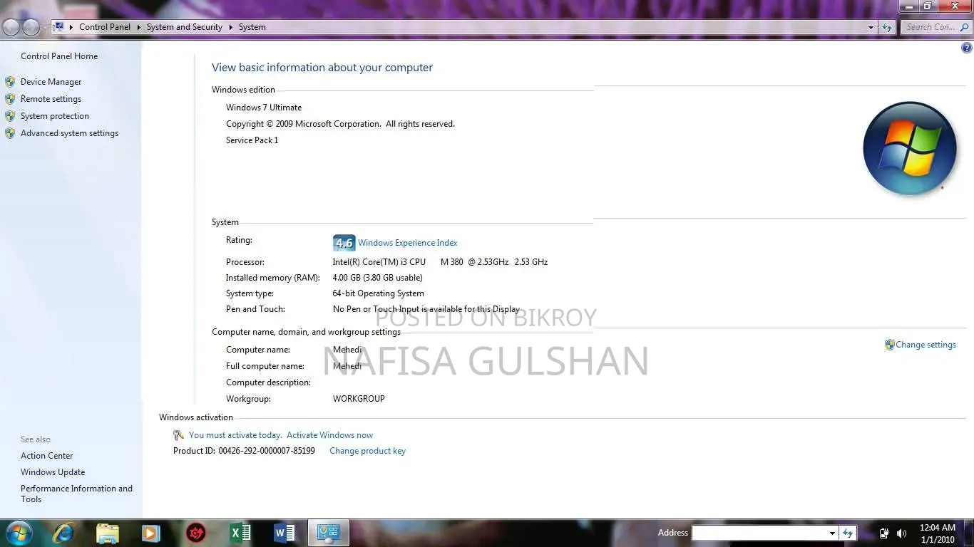 Laptop HP EliteBook 840 G3 4GB Intel Core I3 SSD 500GB