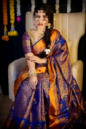 Original Tangail Kanchivaram Katan Saree with Blouse Piece