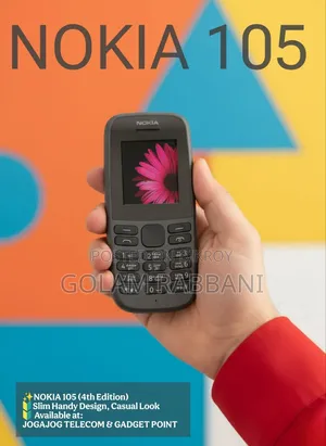 New Nokia 105 Black