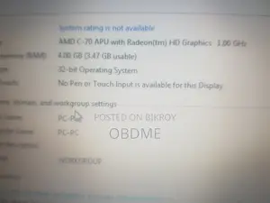 Laptop Acer Aspire V5-121 4GB Intel Atom HDD+SSD 128GB