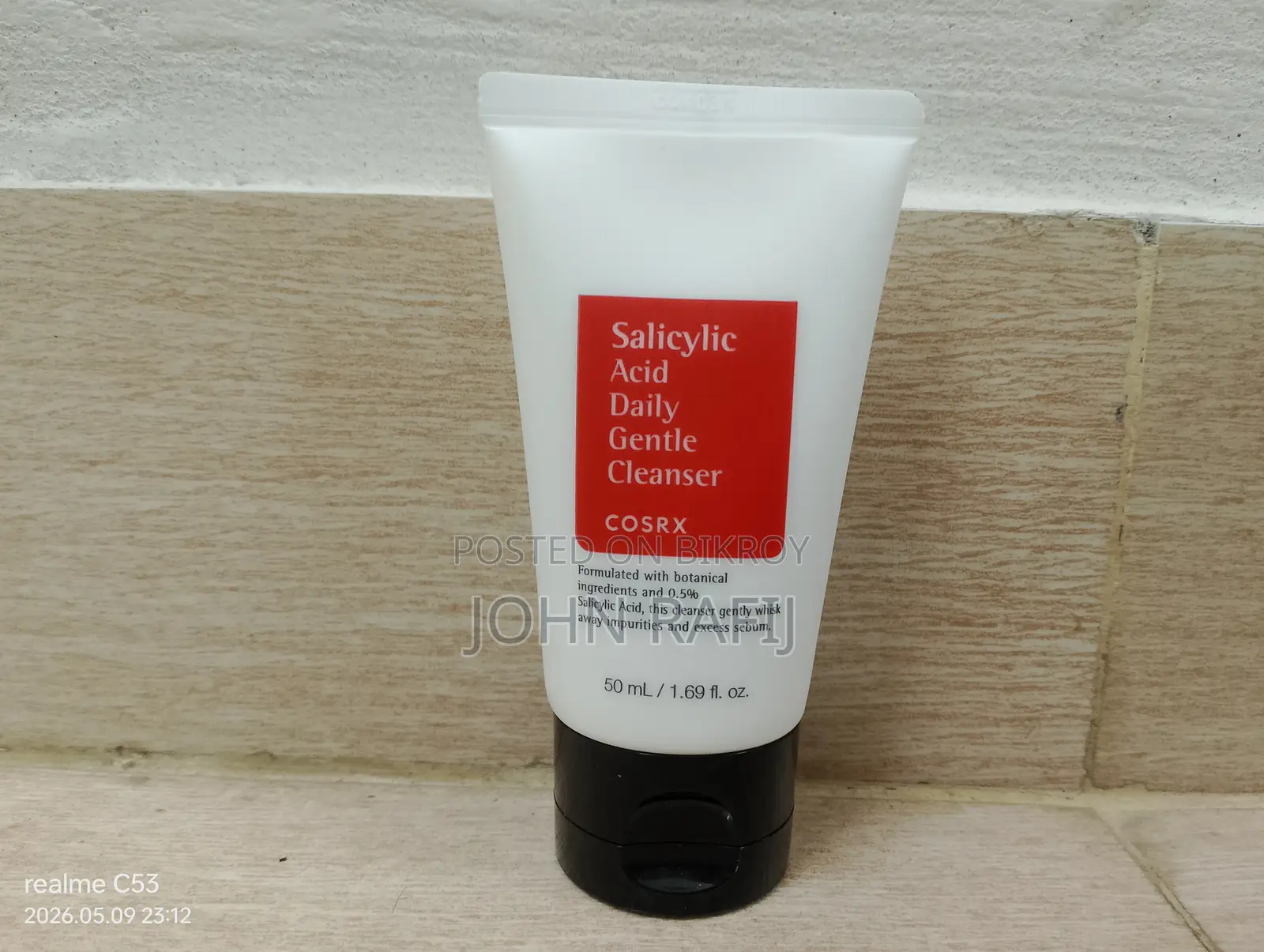 Cosrx Salicylic Acid Daily Gentle Cleanser 50ml(Pre-Loved)