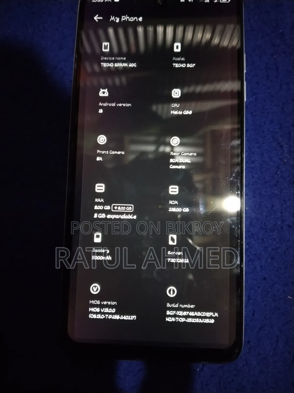 Tecno Spark 20C 128 GB Black
