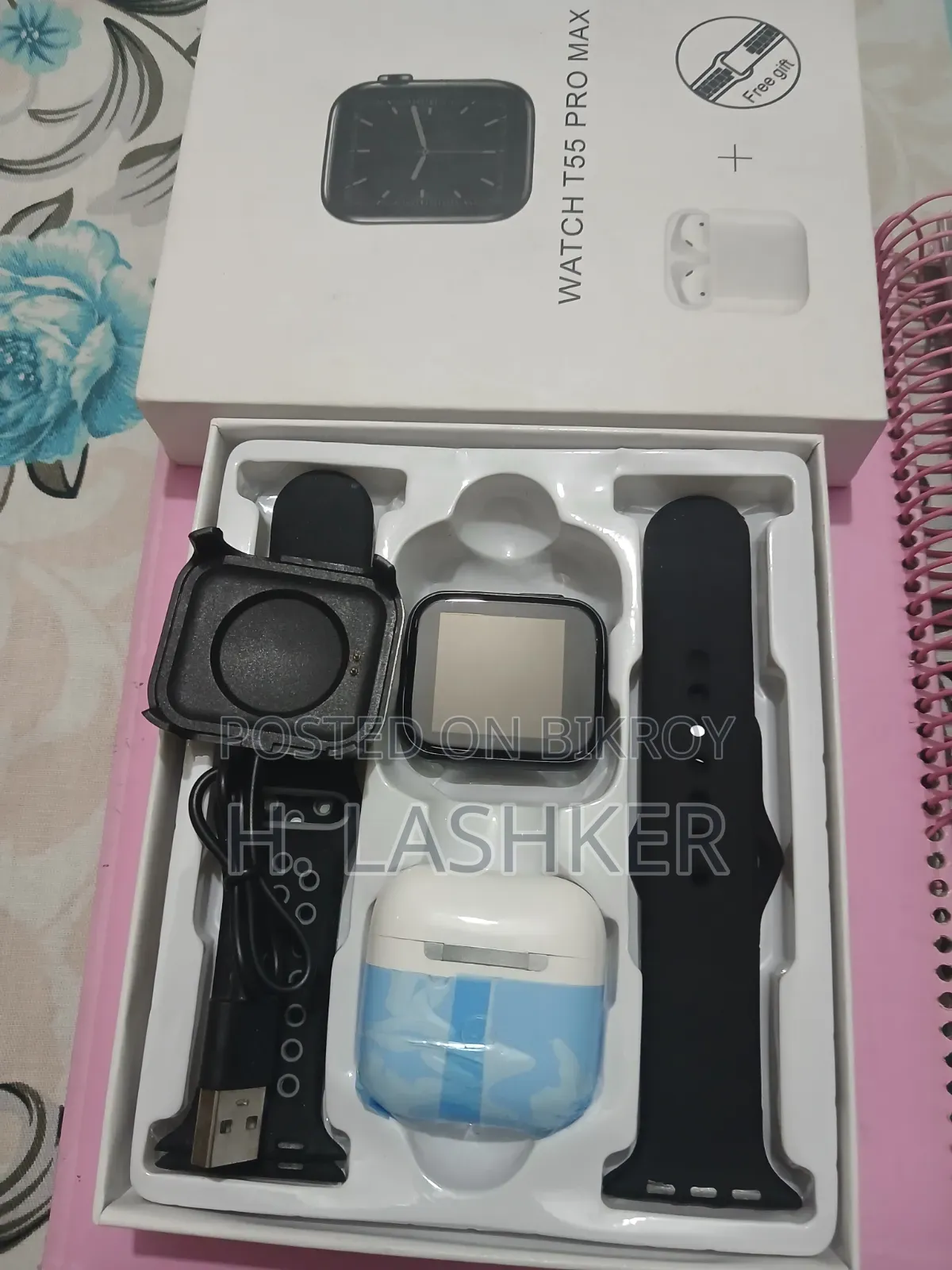 Smart With Compatible Bluetooth Head Phone