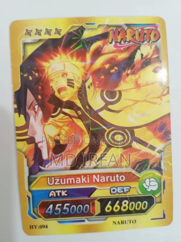 Naruto Rare Cards for sale - MD Irfan  Price: BDT 200 on bikroy.com [Ramu]