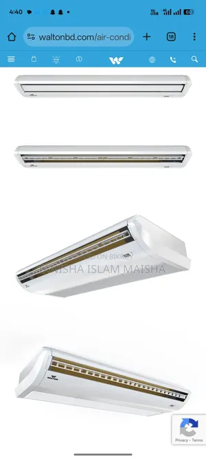 Walton 5 Ton Ceiling Tipe Air Condition