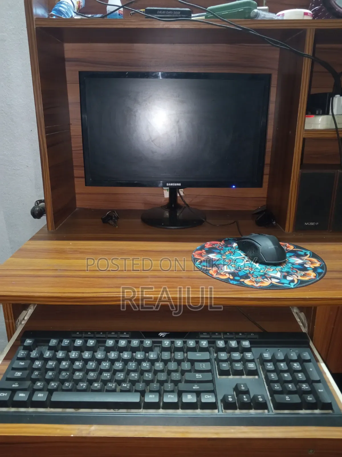 Desktop Computer Asus 8GB AMD Ryzen 3 SSHD+SSD 1T