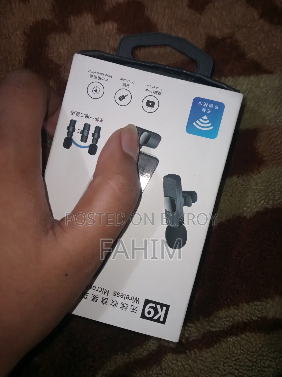 K9 Wireless Duel Microphone
