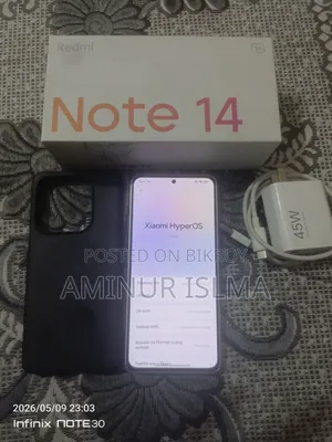 নতুন Xiaomi Redmi Note 14 5G ২৫৬ জিবি হোয়াইট