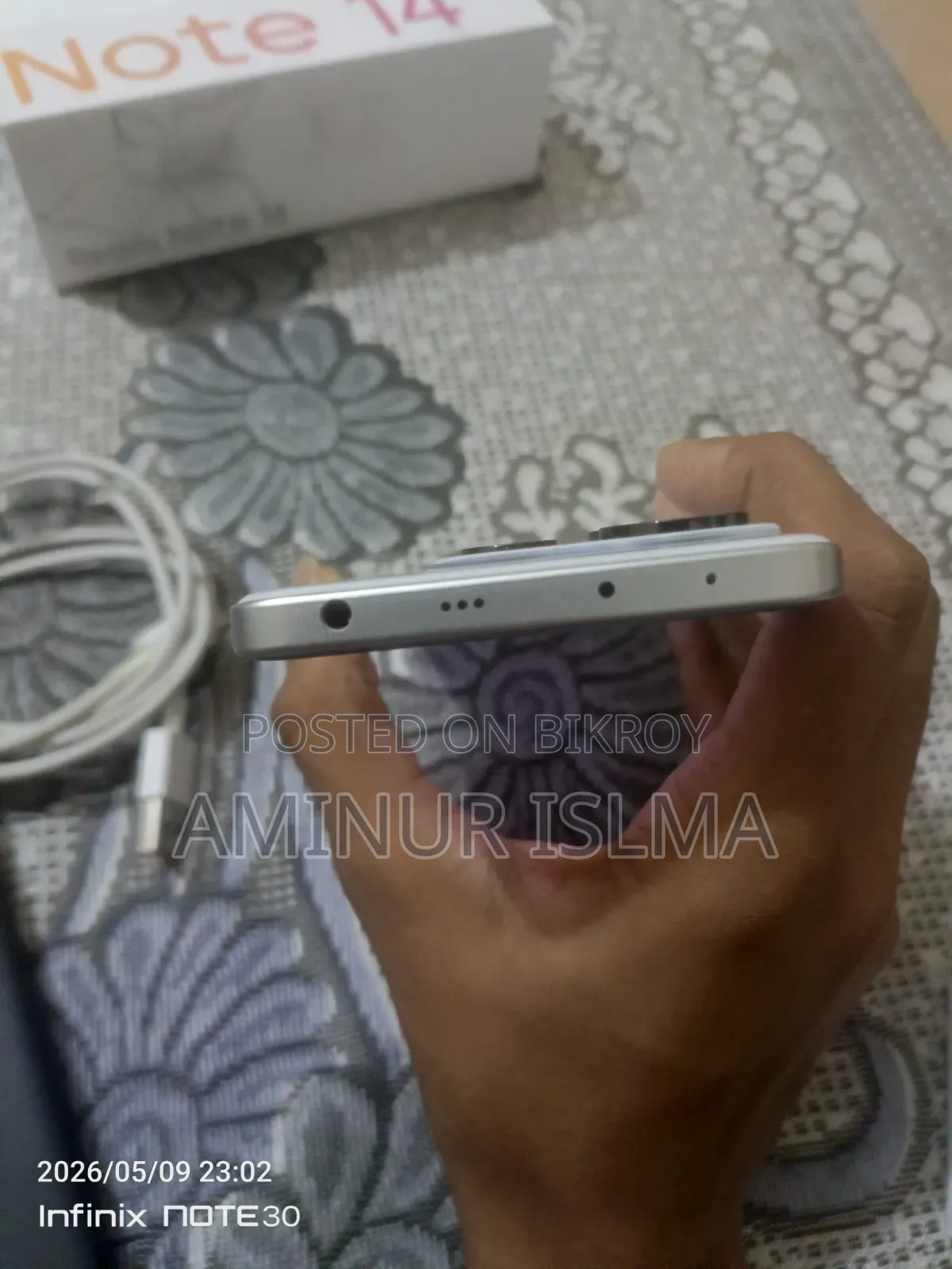 New Xiaomi Redmi Note 14 5G 256 GB White