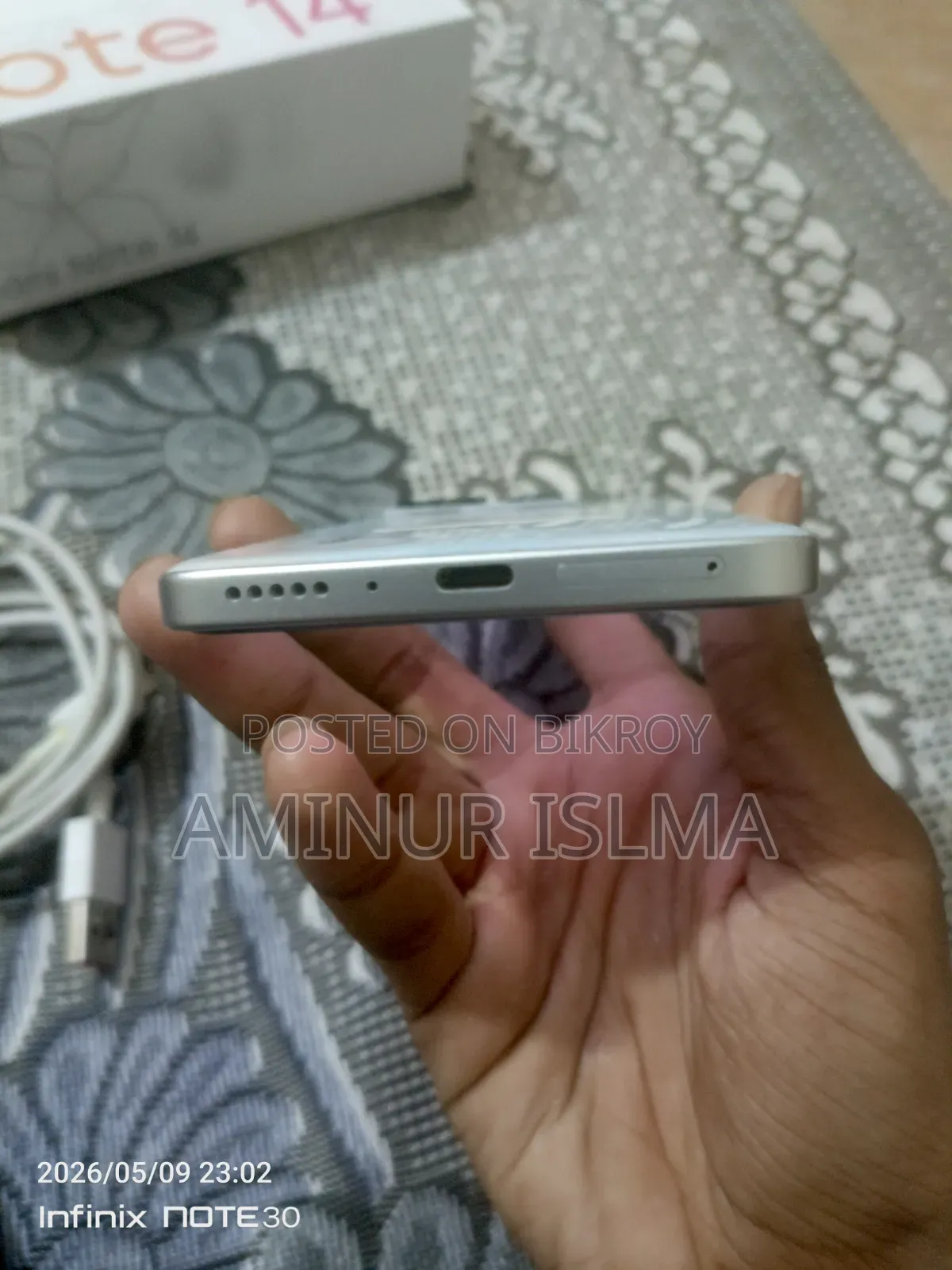 New Xiaomi Redmi Note 14 5G 256 GB White