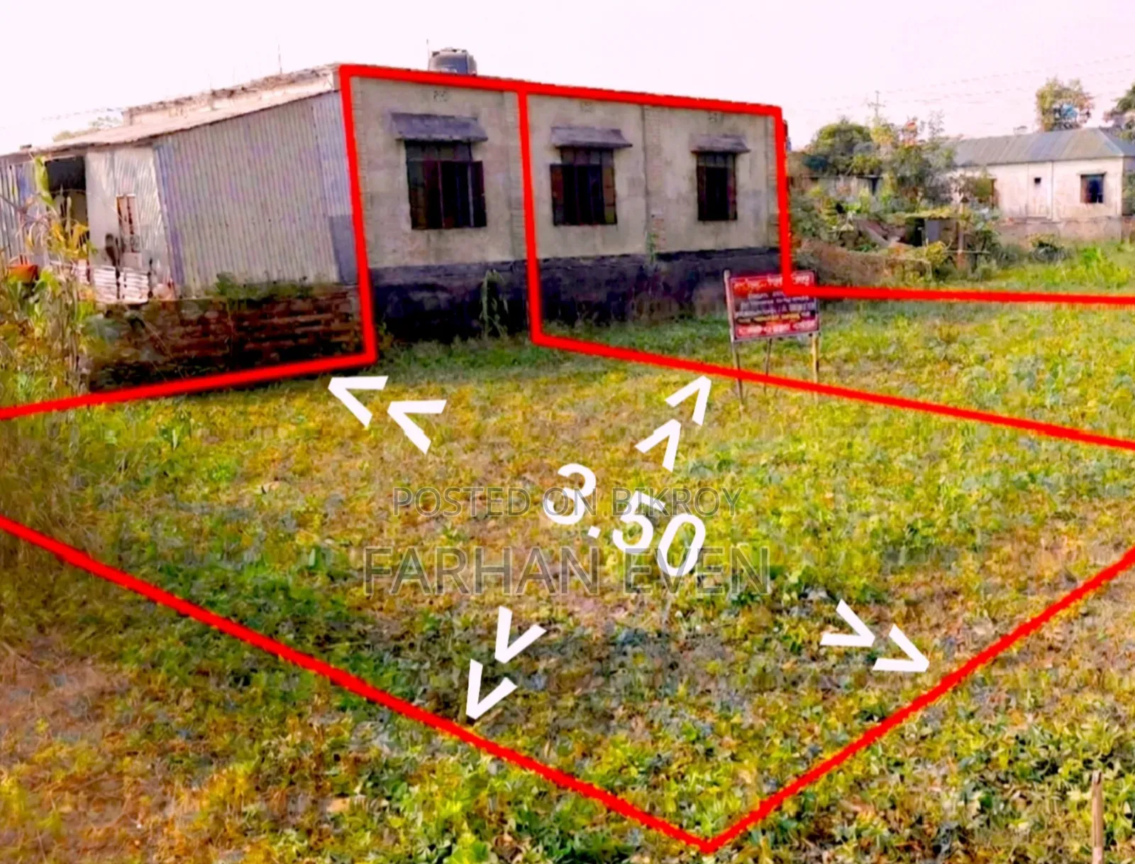 3.50 Decimal Land for Sale in Dhamrai Dhulibita