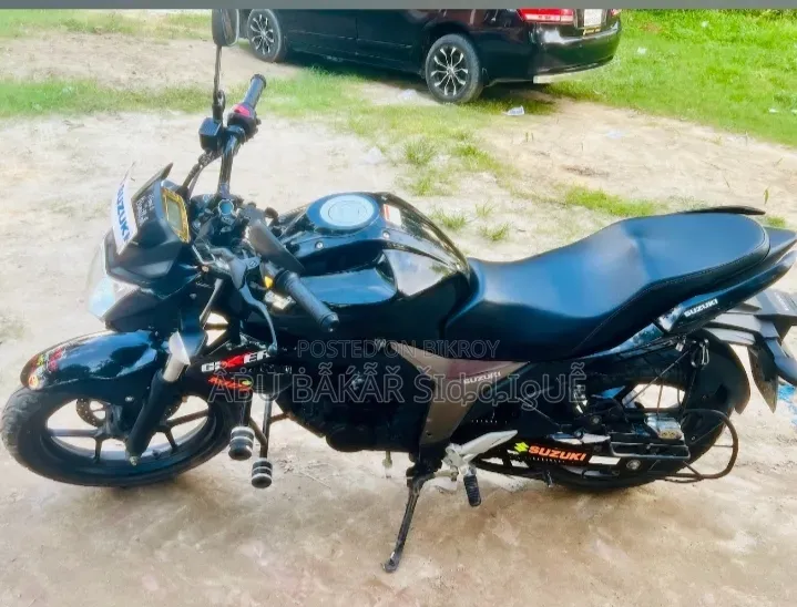 New Suzuki Gixxer Monotone 2024 Black