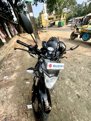 New Suzuki Gixxer Monotone 2024 Black