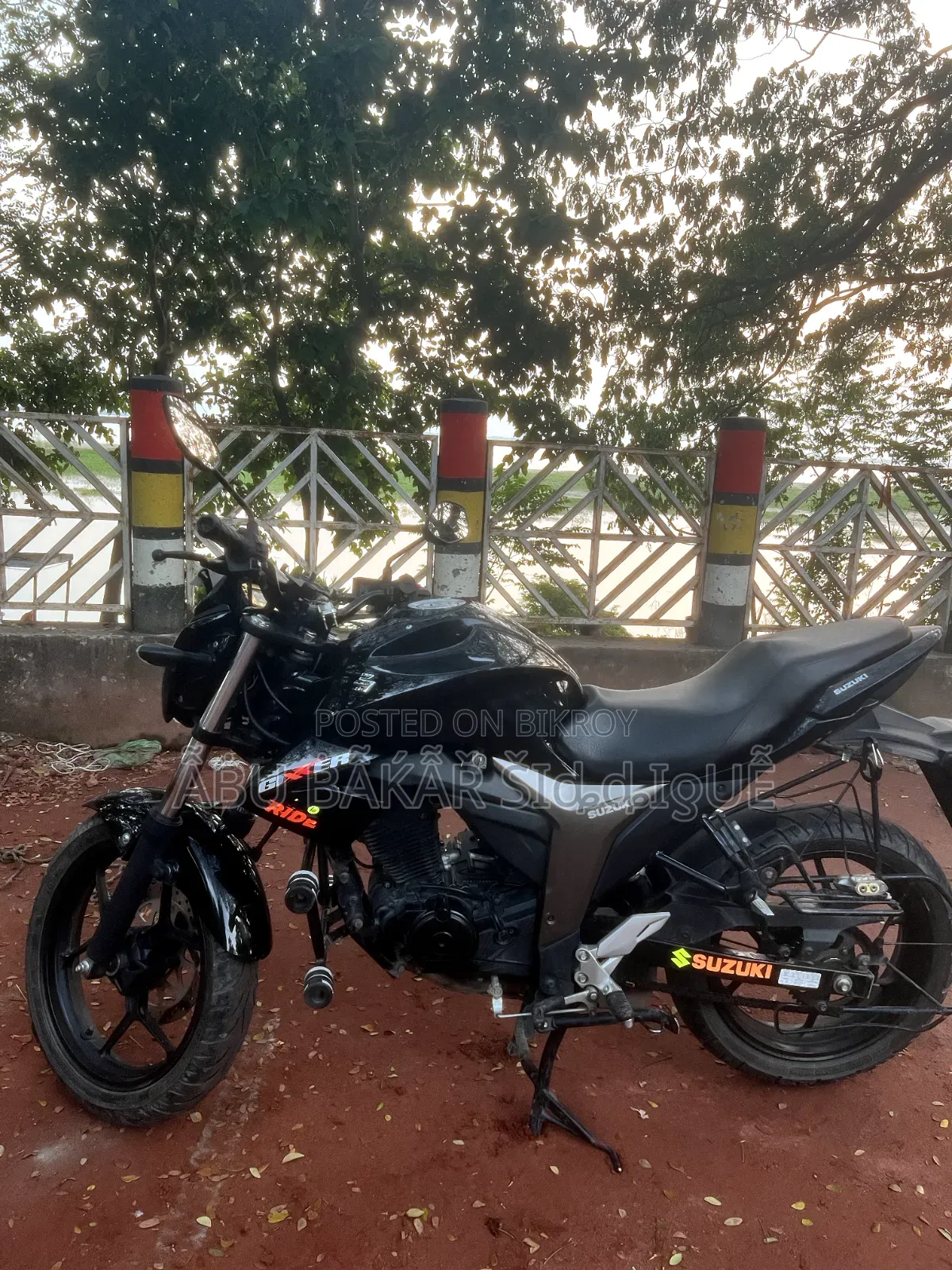 New Suzuki Gixxer Monotone 2024 Black