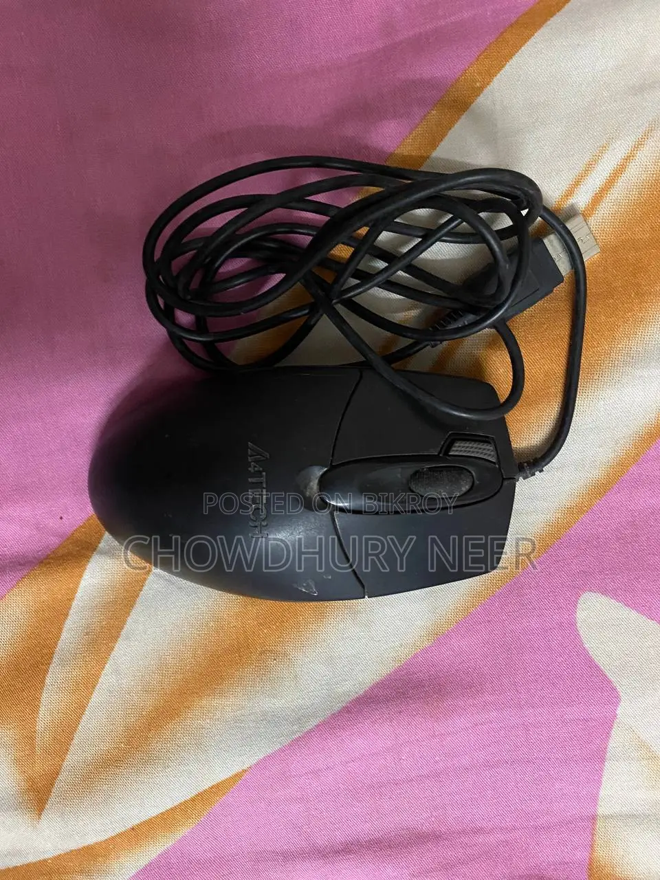 Logitech and A4tech USB Mouse
