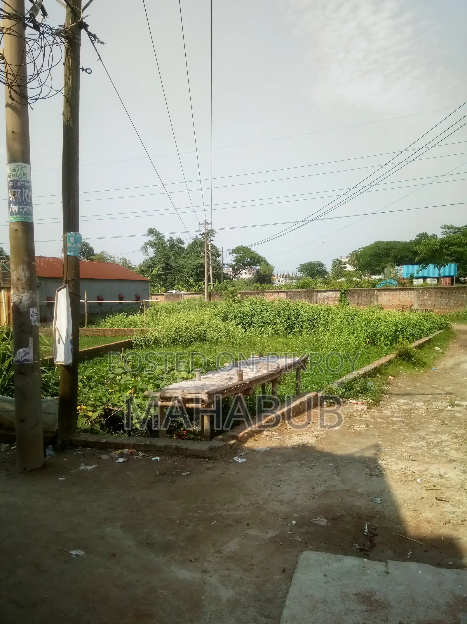 কর্নার প্লট বিক্রি: ১০-১৫ টা দোকান পজিশন