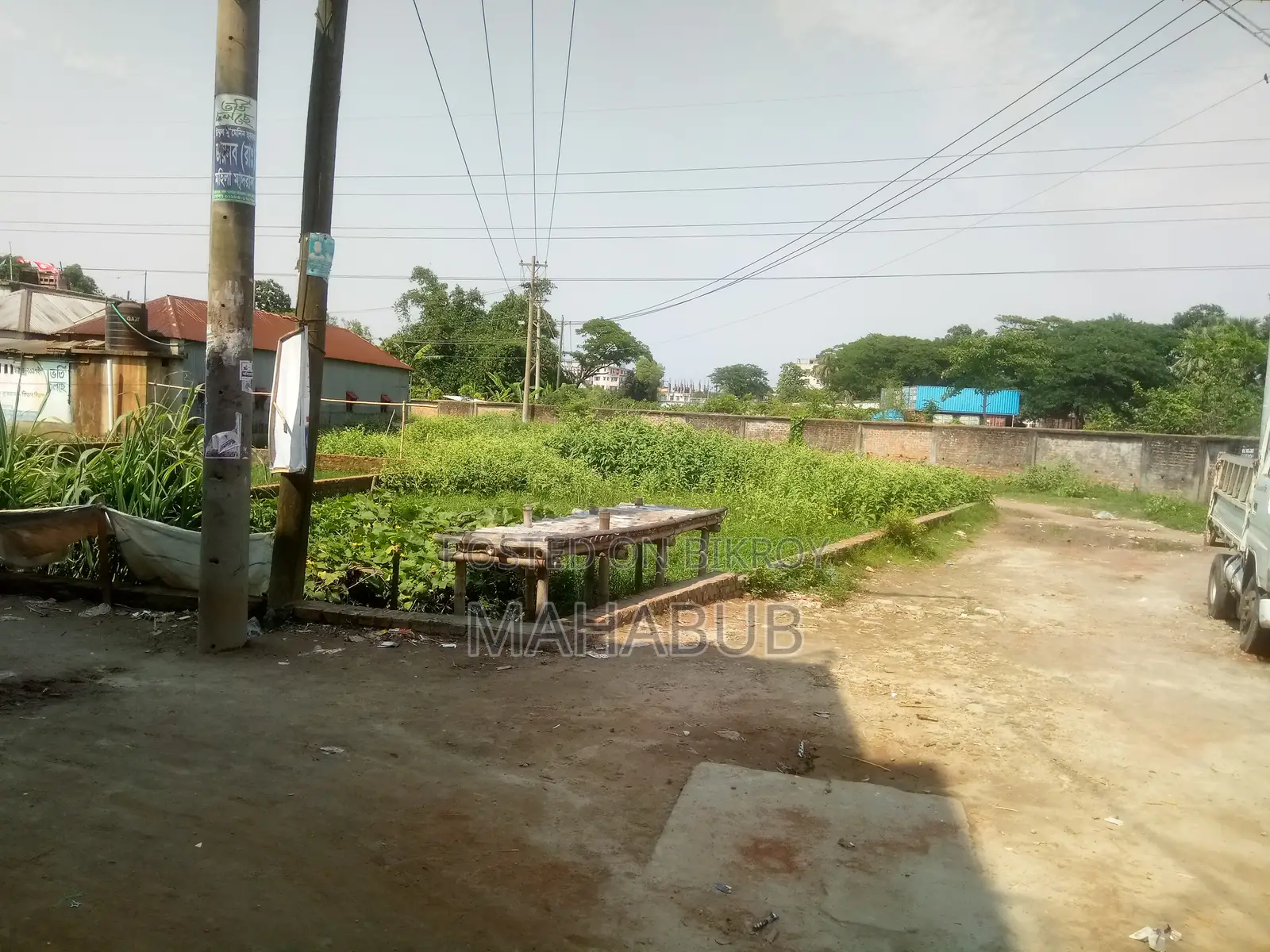 কর্নার প্লট বিক্রি: ১০-১৫ টা দোকান পজিশন