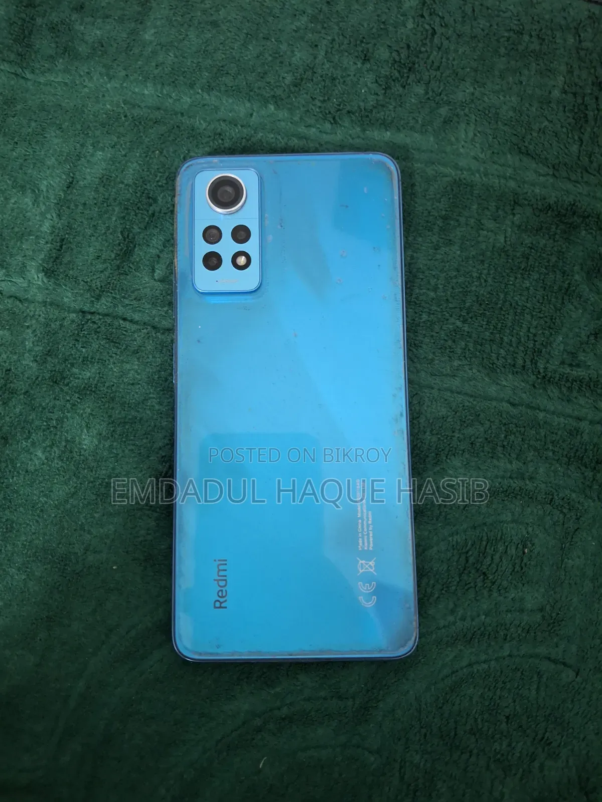 শাওমি রেডমি নোট ১২ প্রো ৪জি ২৫৬ জিবি ব্লু