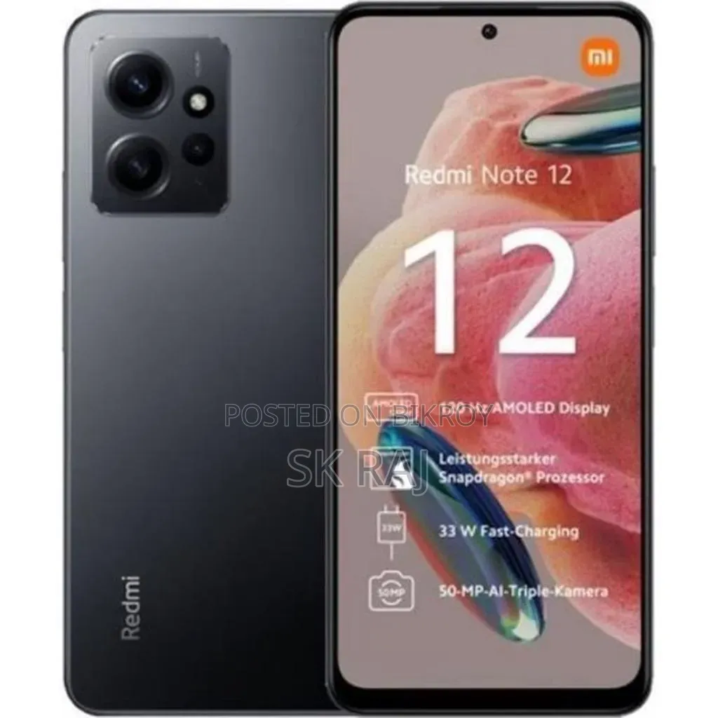 Xiaomi Redmi Note 12 256 GB Gray
