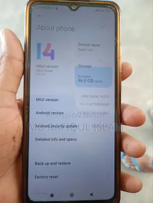 Xiaomi Redmi 10C 128 GB Blue
